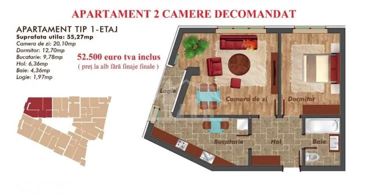 APARTAMENTE NOI MILITARI - PACII RESIDENCE 2