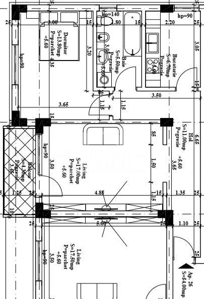 Apartamente Noi Iasi - Zona Moara de Vant - Rezidential Mon Jardin