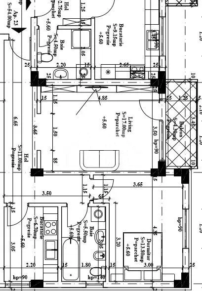 Apartamente Noi Iasi - Zona Moara de Vant - Rezidential Mon Jardin