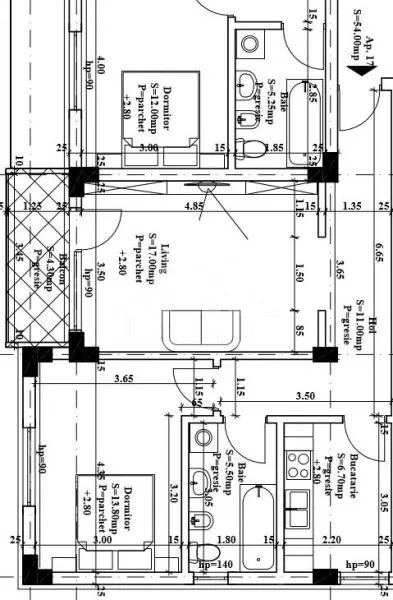 Apartamente Noi Iasi - Zona Moara de Vant - Rezidential Mon Jardin