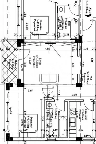 Apartamente Noi Iasi - Zona Moara de Vant - Rezidential Mon Jardin