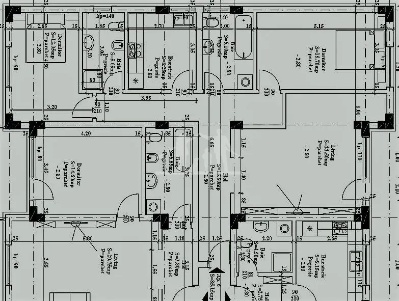 Apartamente Noi Iasi - Zona Moara de Vant - Rezidential Mon Jardin