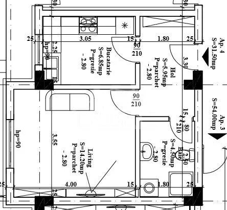 Apartamente Noi Iasi - Zona Moara de Vant - Rezidential Mon Jardin