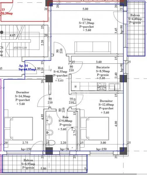 Apartamente Noi Iasi - Zona Moara de Vant - Rezidential Mon Jardin