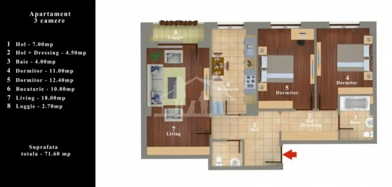 APARTAMENTE NOI DRUMUL TABEREI - BRANCUSI RESIDENCE 3