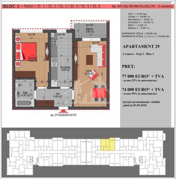 Apartamente Noi de Vanzare - Mihai Bravu Residence 12