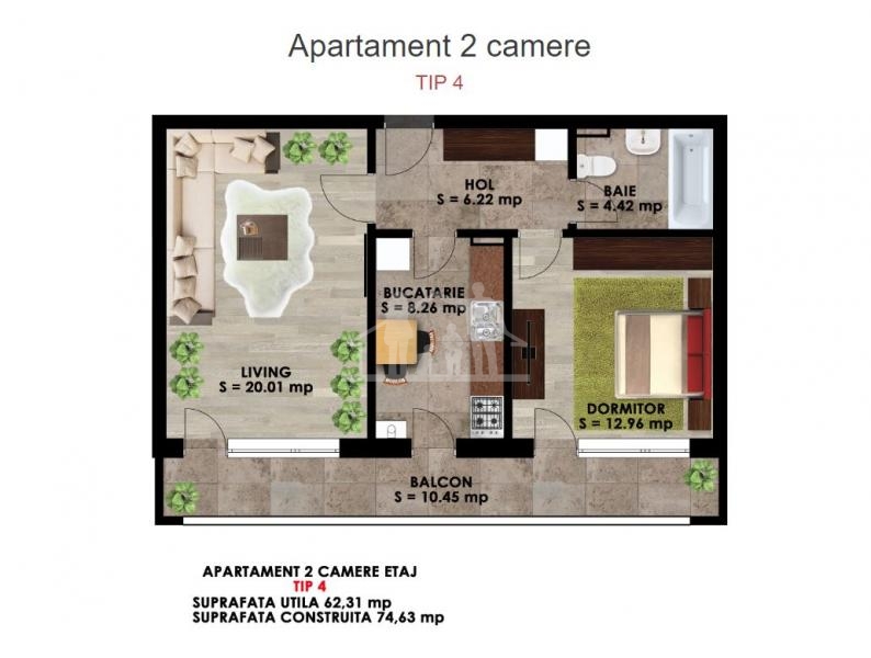 Apartamente Noi de Vanzare - New Concept Residence Magurele 2 - 9