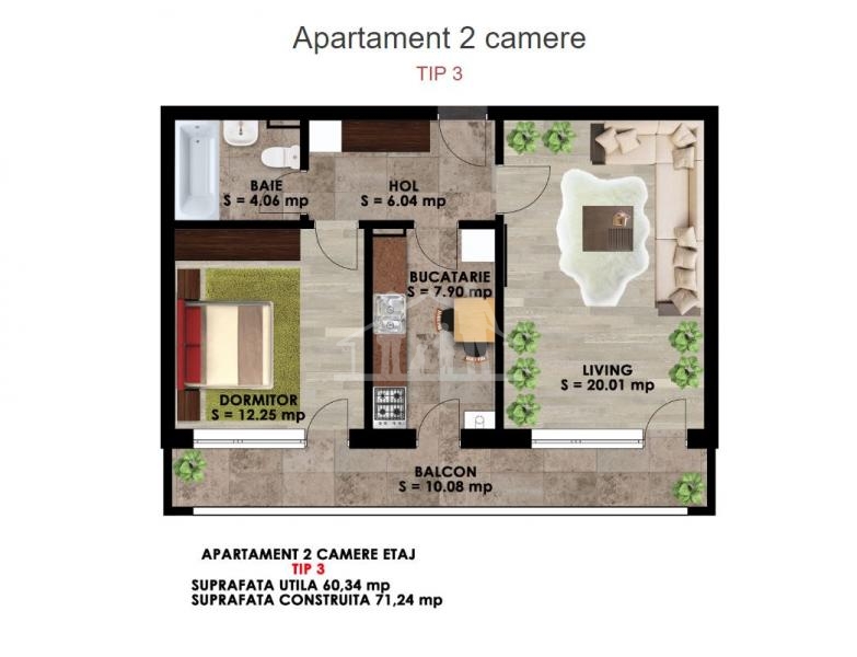 Apartamente Noi de Vanzare - New Concept Residence Magurele 2 - 10