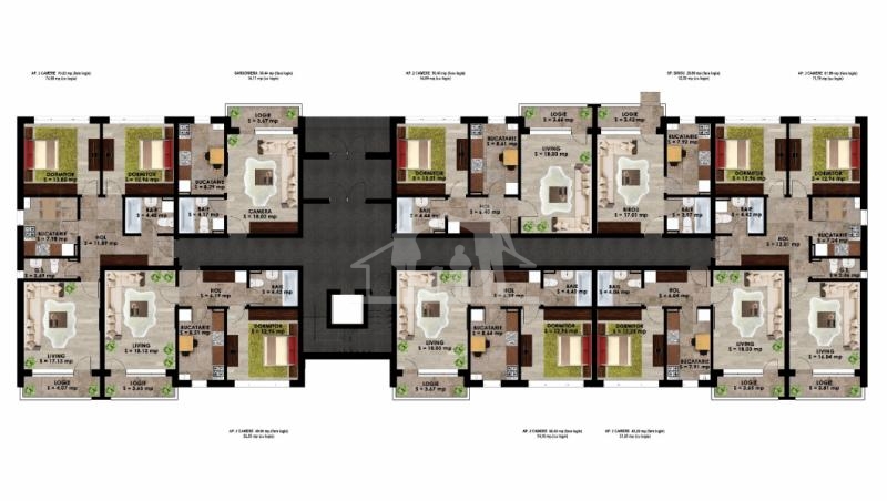 Apartamente Noi de Vanzare - New Concept Residence Magurele 2 - 22