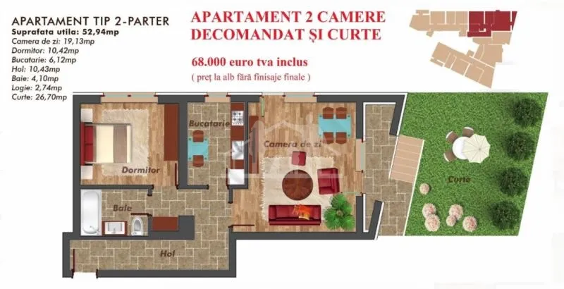 APARTAMENTE NOI MILITARI - PACII RESIDENCE 2