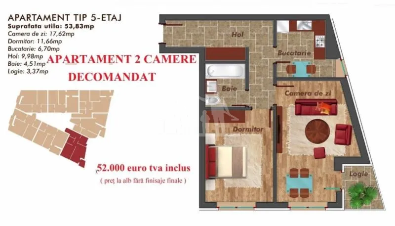 APARTAMENTE NOI MILITARI - PACII RESIDENCE 2