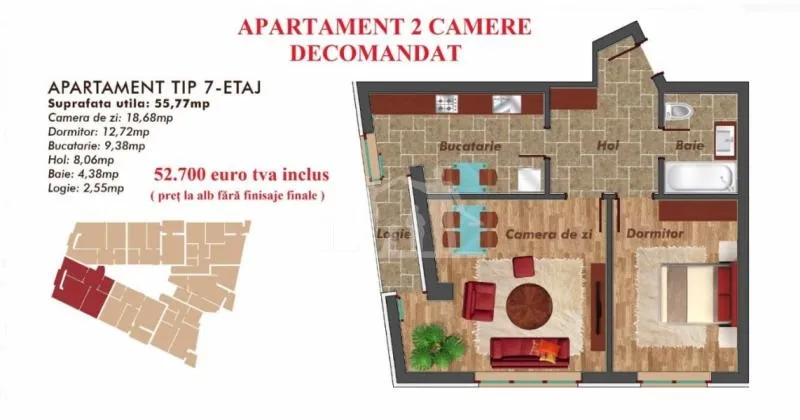 APARTAMENTE NOI MILITARI - PACII RESIDENCE 2