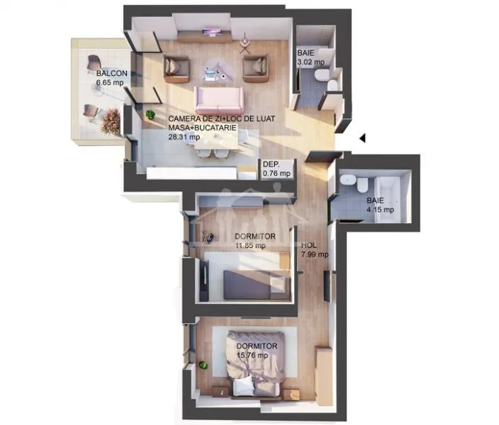 APARTAMENTE NOI TINERETULUI - DELTA VACARESTI RESIDENCE