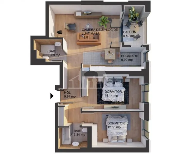 APARTAMENTE NOI TINERETULUI - DELTA VACARESTI RESIDENCE